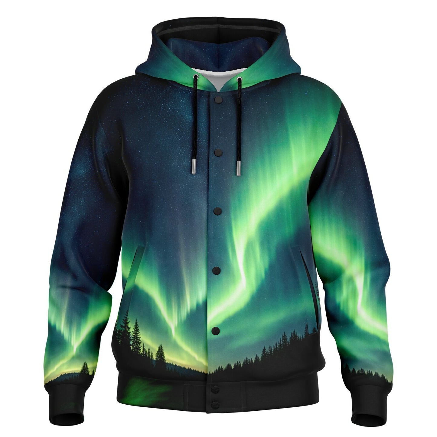 Solar Wind - Button Hoodie