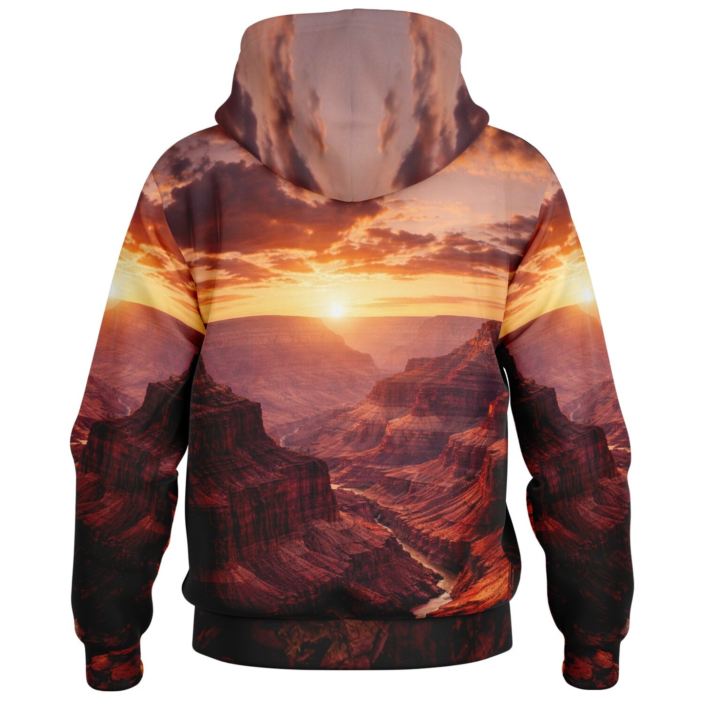 Iron Sunset - Button Hoodie