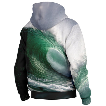 Wave Filter - Button Hoodie