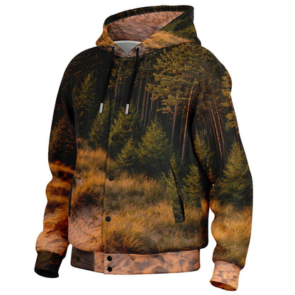Dune Forest - Button Hoodie