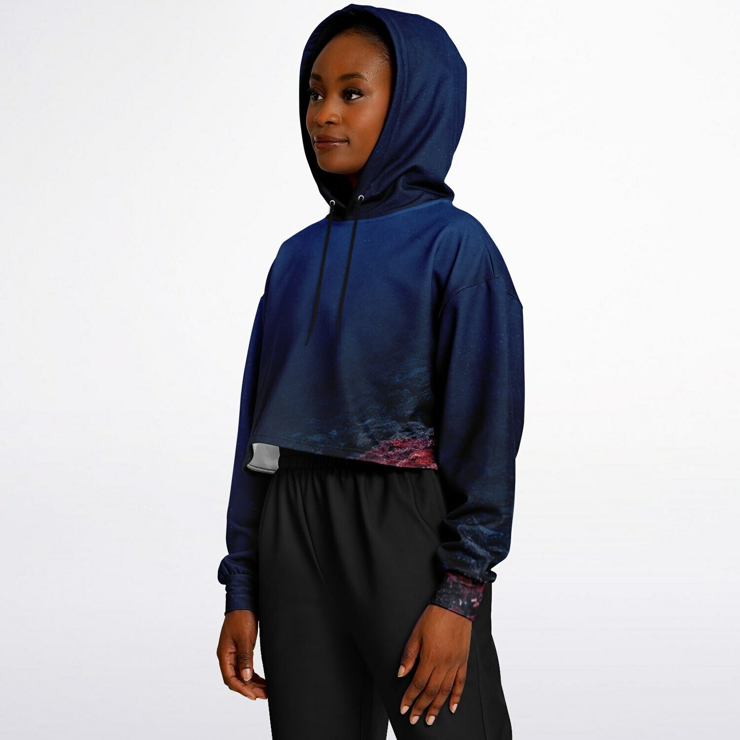 Timeless Algae - Crop Hoodie
