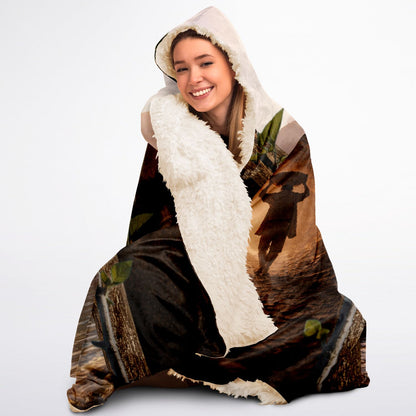 Plato's Cave - Hooded Blanket