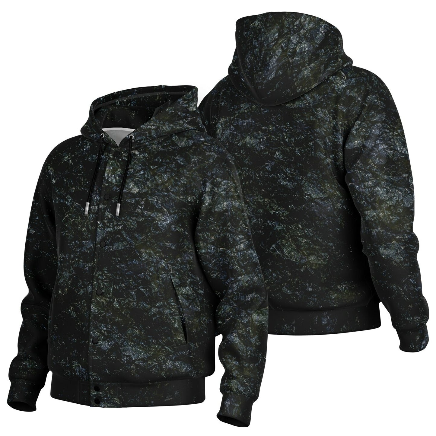Earth Mass - Button Hoodie