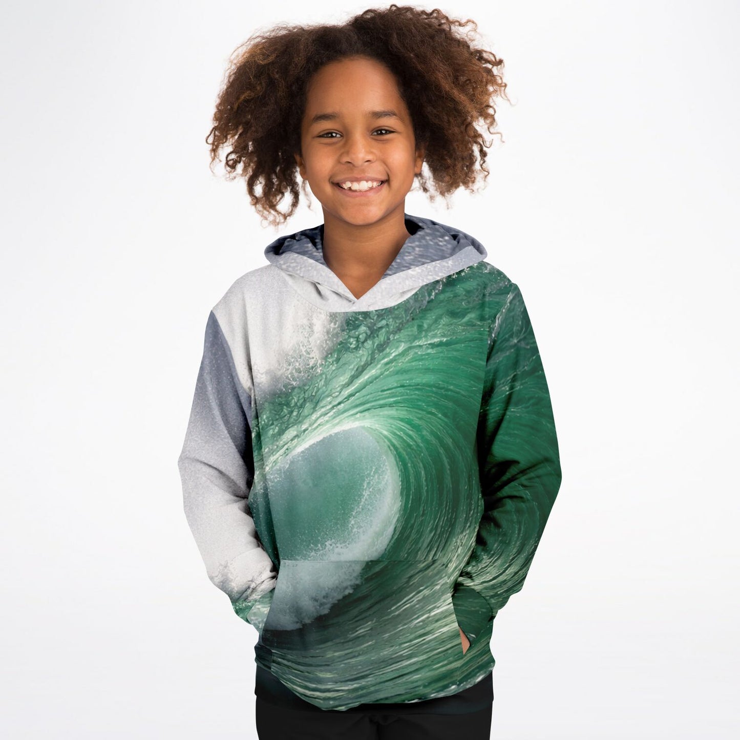 Wave Filter - Kids Hoodie