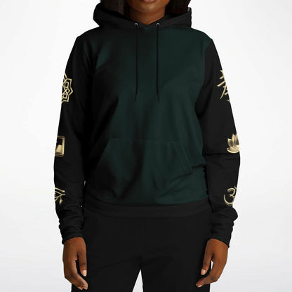 Ancient Wisdom - Athletic Hoodie (teal)
