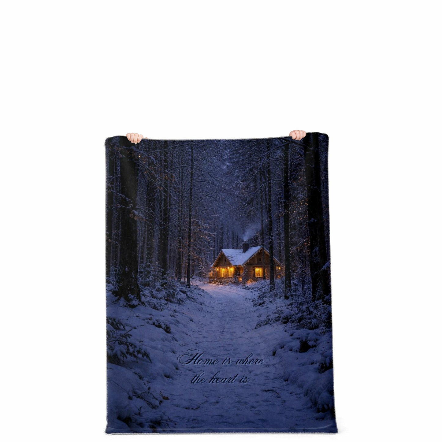 Home is where the heart is - Premium Decoration Blanket