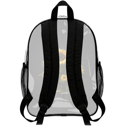 Sunflower - Clear Backpack