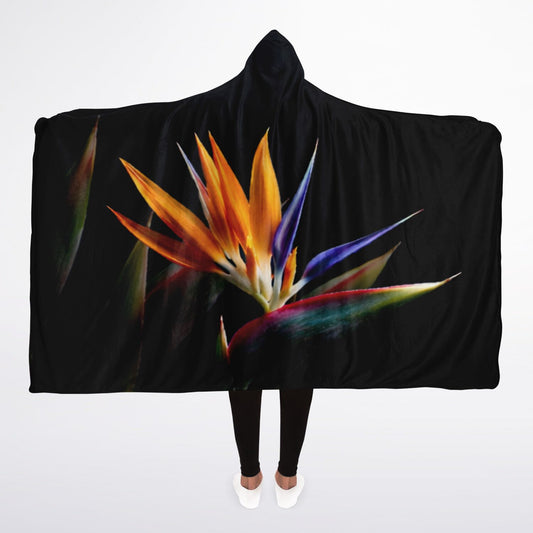 Bird of Paradise - Hooded Blanket