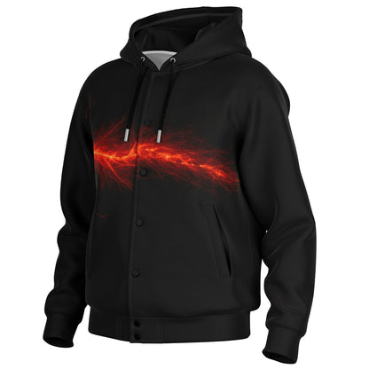 Plasma Flare - Button Hoodie
