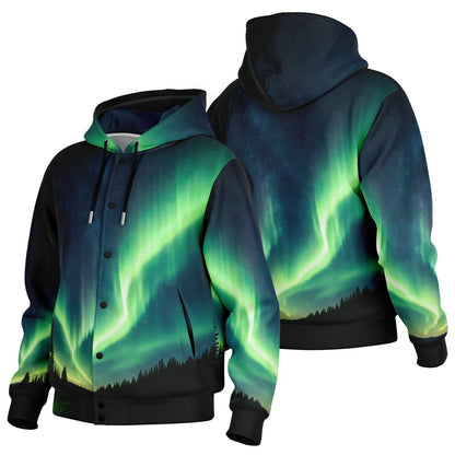 Solar Wind - Button Hoodie