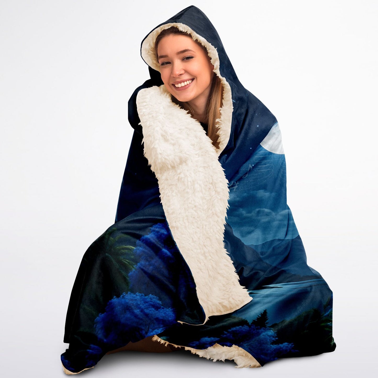 Moonlight Sonata - Hooded Blanket