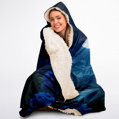 Moonlight Sonata - Hooded Blanket