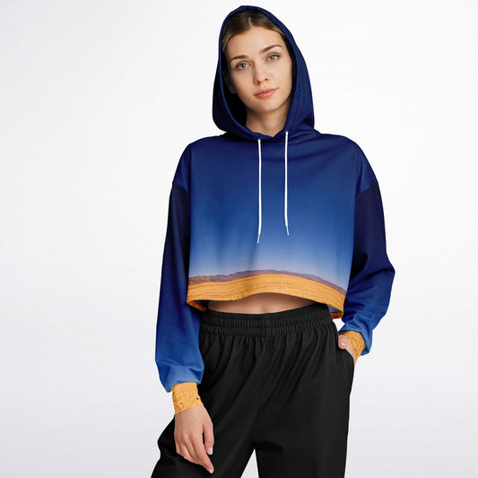 Deep Sky - Crop Hoodie