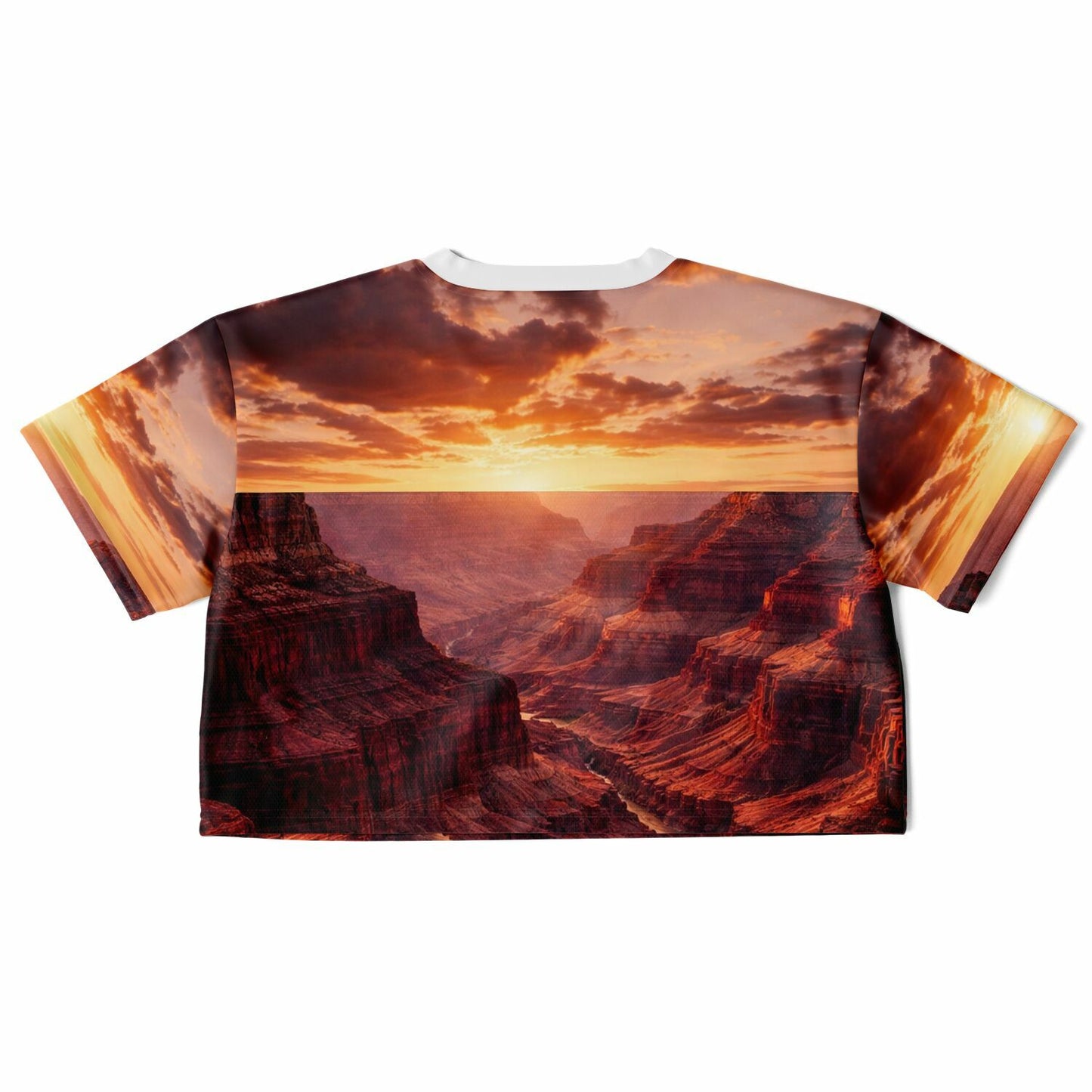 Iron Sunset - Athletic Crop Top