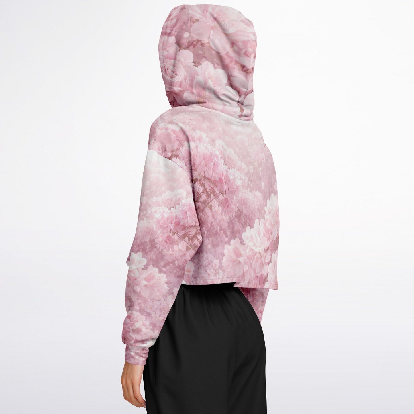 Flower Garden - Crop Hoodie