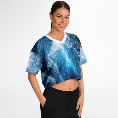 Glacial Core - Athletic Crop Top