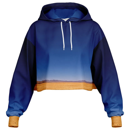 Deep Sky - Crop Hoodie