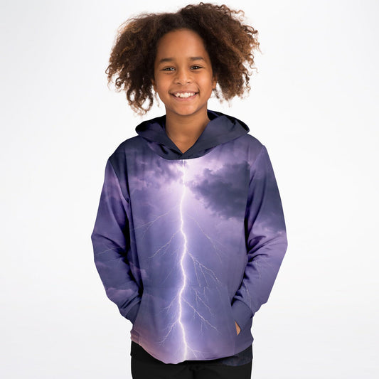Electric Sky - Kids Hoodie