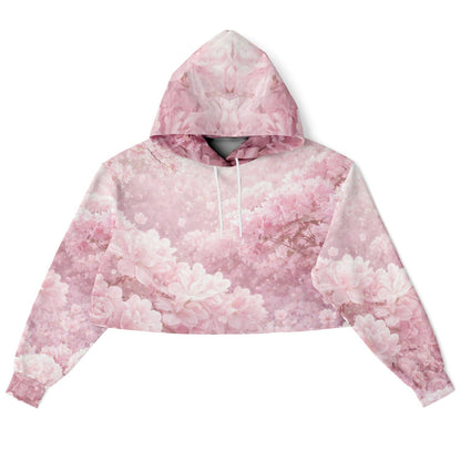 Flower Garden - Crop Hoodie