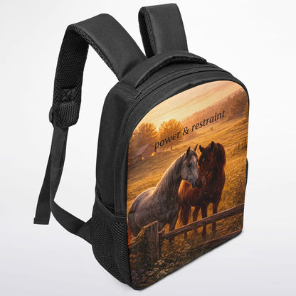 Power and restraint - Backpack