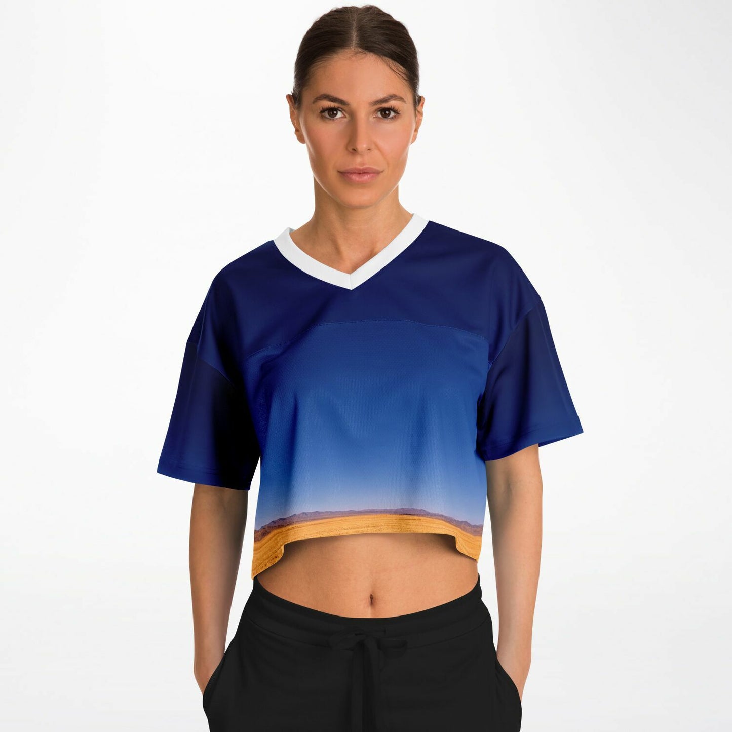 Deep Sky - Athletic Crop Top