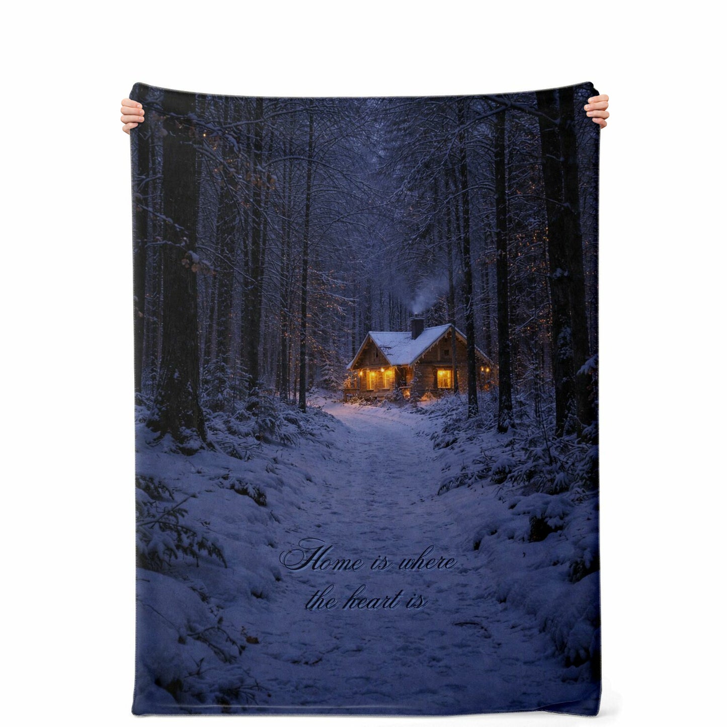 Home is where the heart is - Premium Decoration Blanket