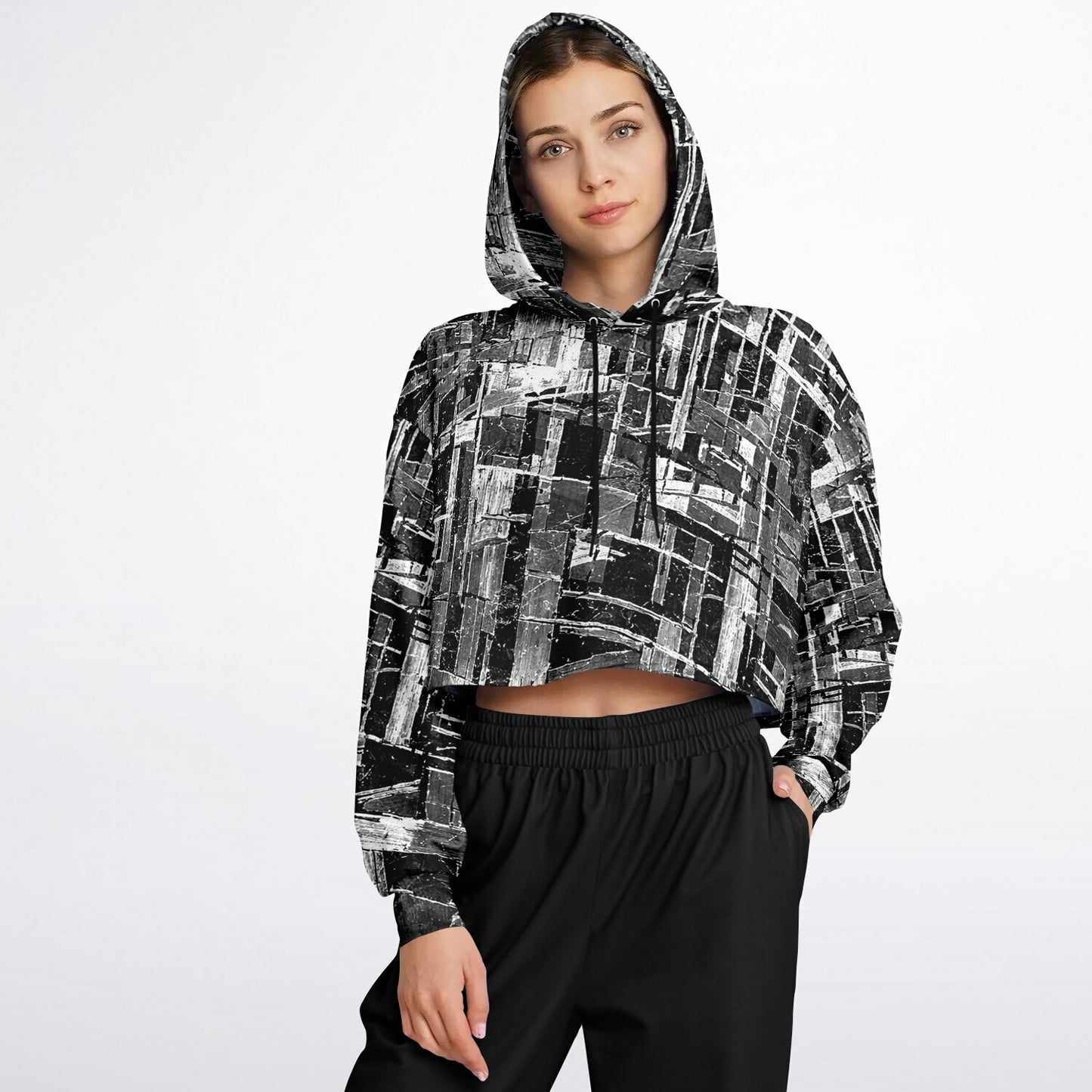 Meteorite Core - Crop Hoodie