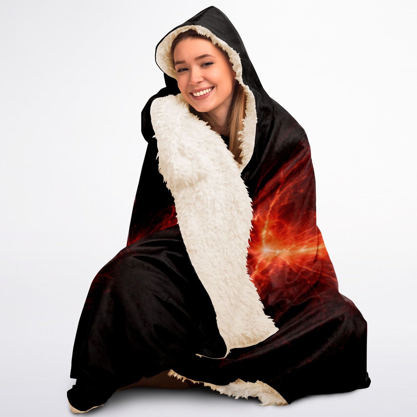 Plasma Flare - Hooded Blanket