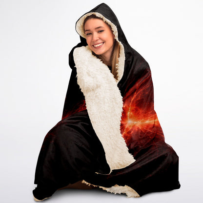 Plasma Flare - Hooded Blanket