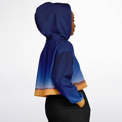 Deep Sky - Crop Hoodie
