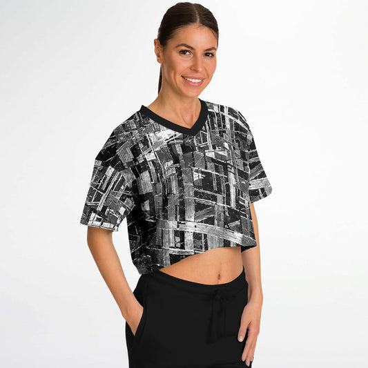Meteorite Core - Athletic Crop Top
