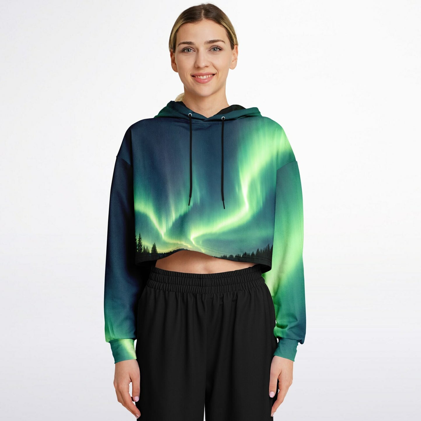 Solar Wind - Crop Hoodie