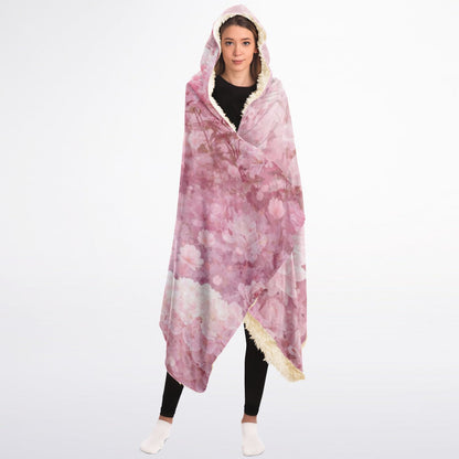 Flower Garden - Hooded Blanket
