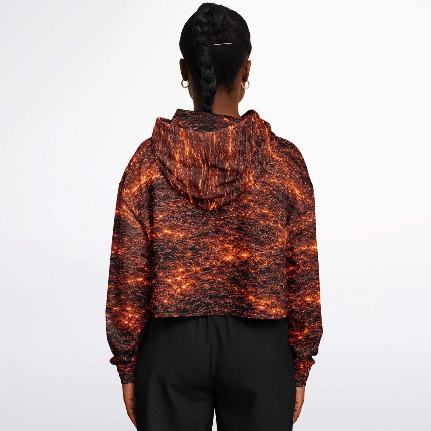 Ancient Sunlight - Crop Hoodie