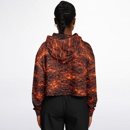 Ancient Sunlight - Crop Hoodie