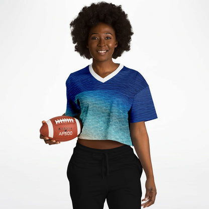 Coastal Shelf - Athletic Crop Top