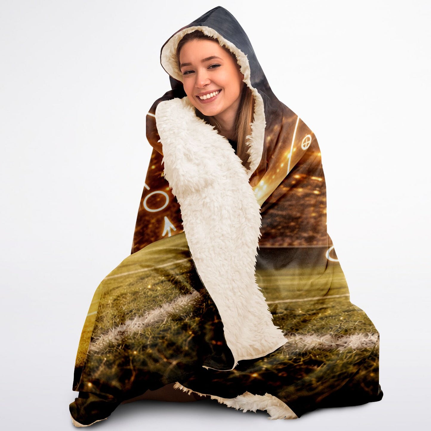The Beautiful Game (soccer/fútbol) - Hooded Blanket