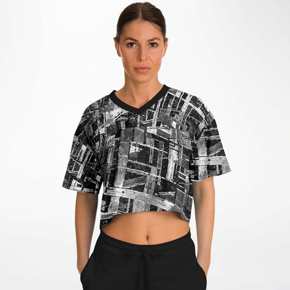 Meteorite Core - Athletic Crop Top