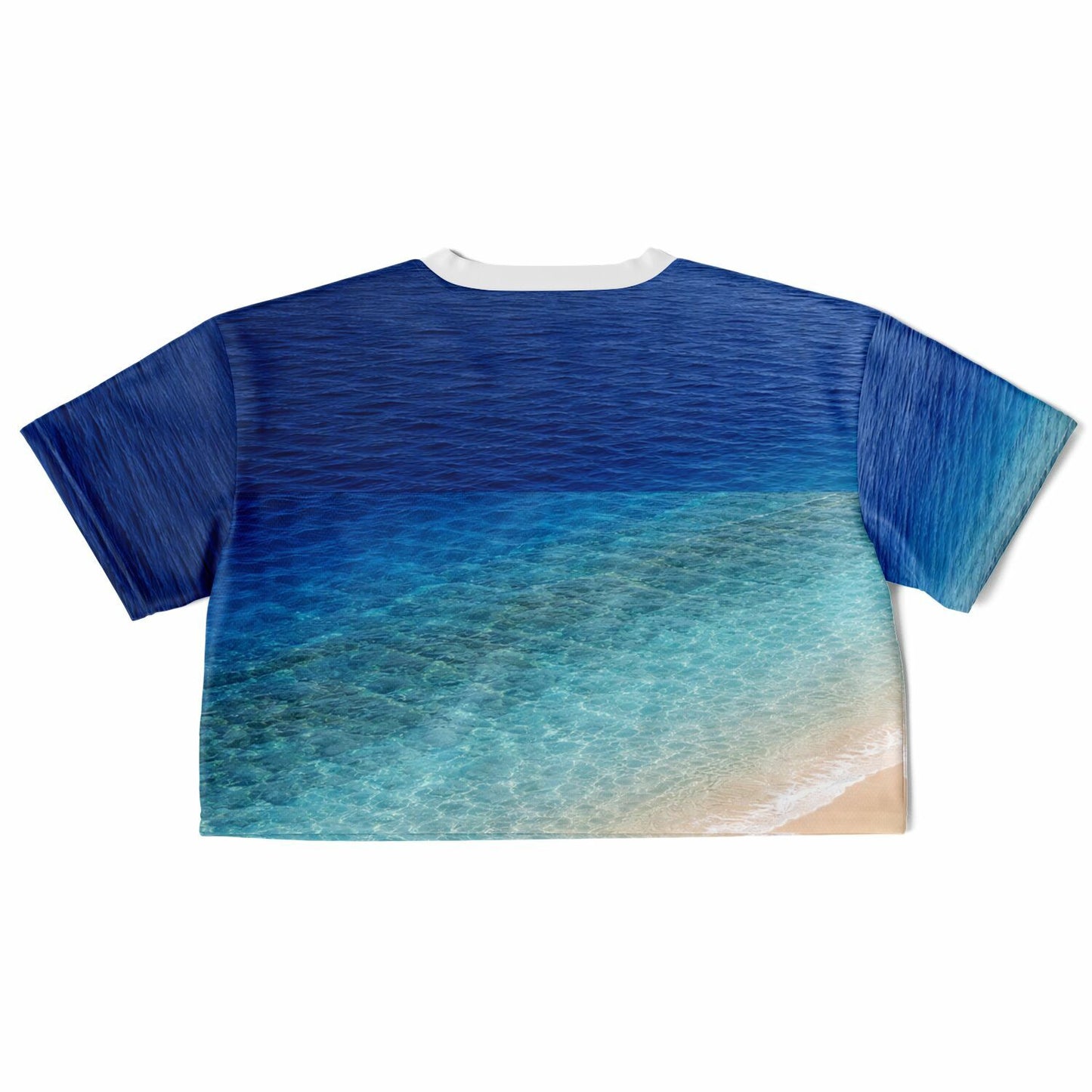 Coastal Shelf - Athletic Crop Top