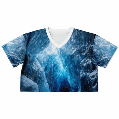 Glacial Core - Athletic Crop Top
