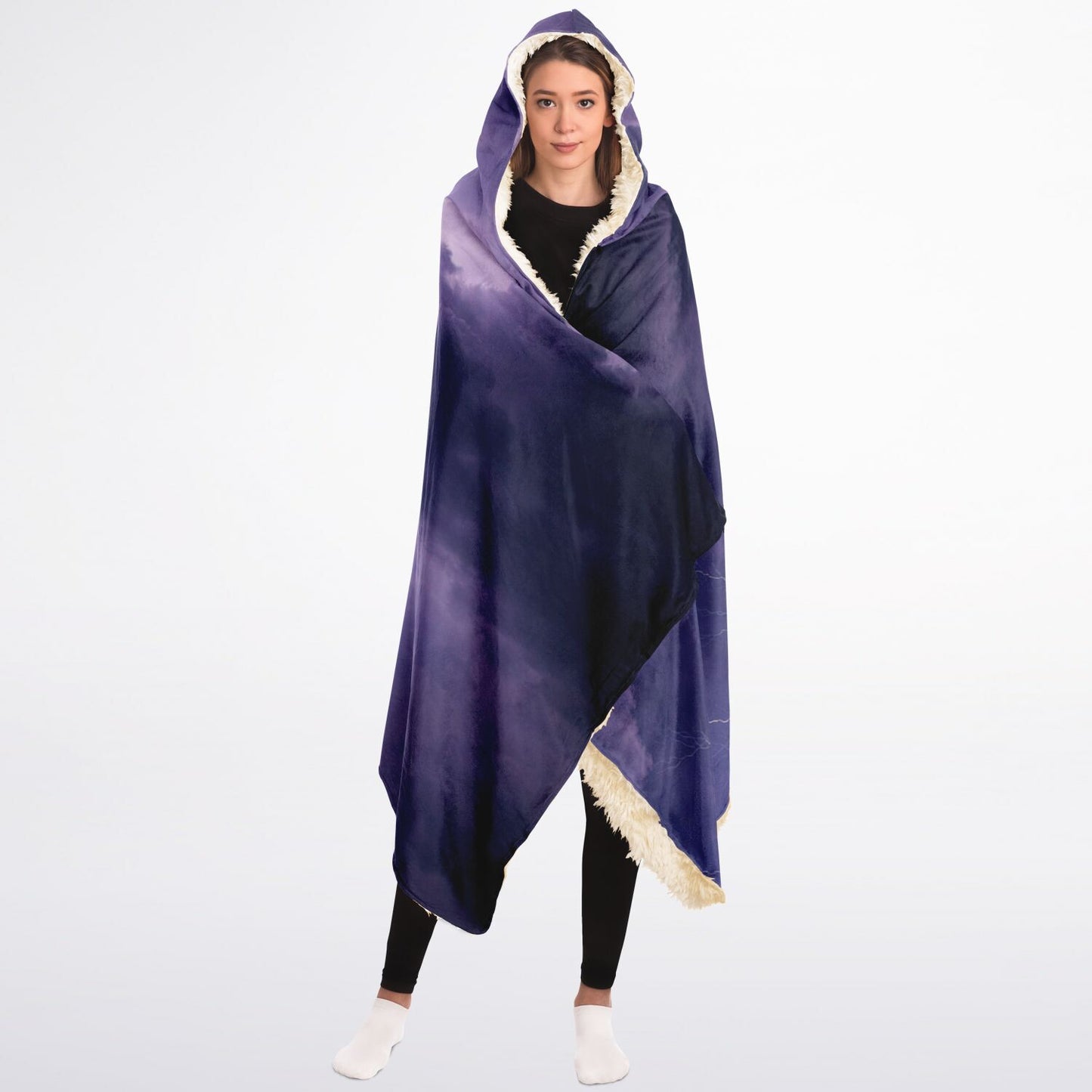 Electric Sky - Hooded Blanket