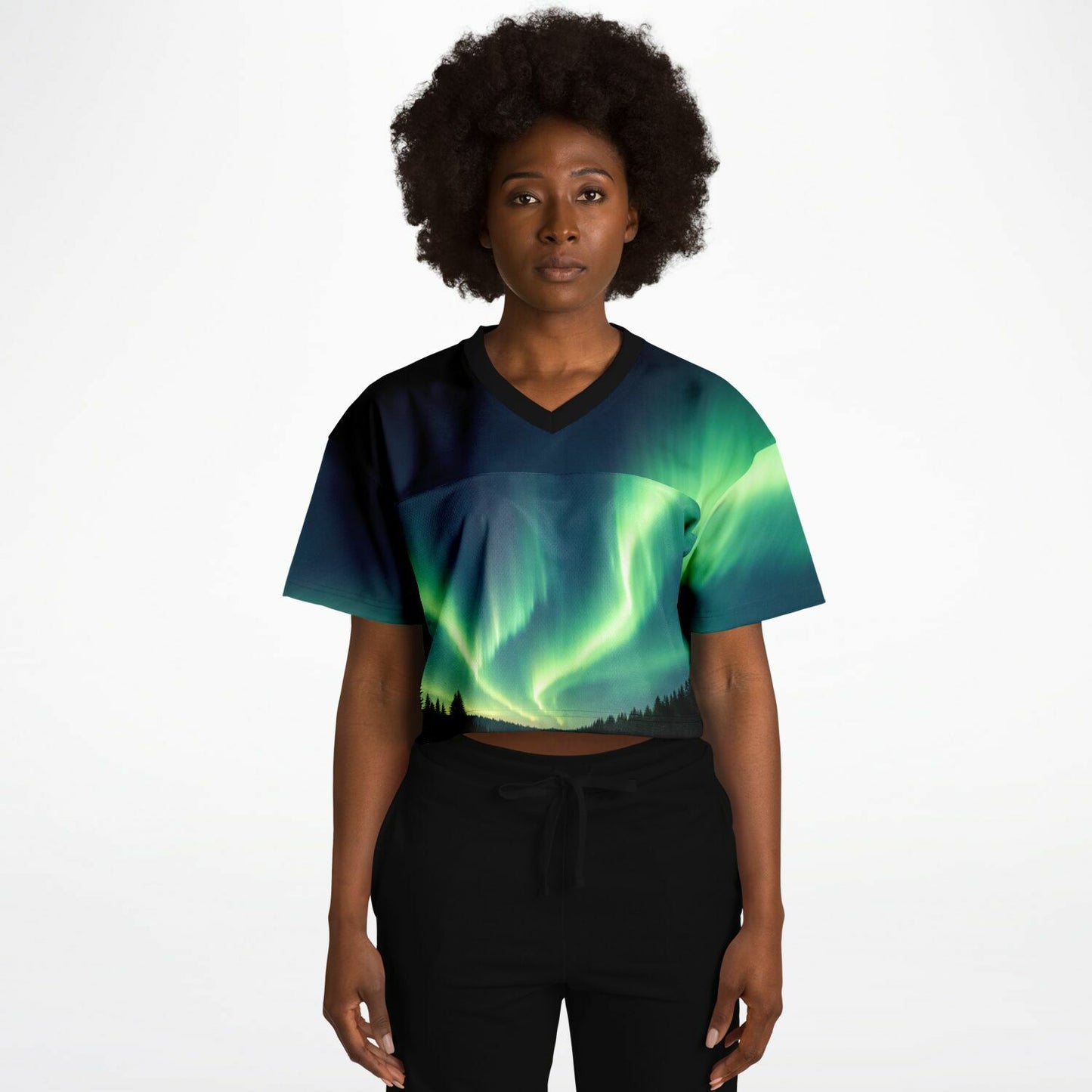 Solar Wind - Athletic Crop Top