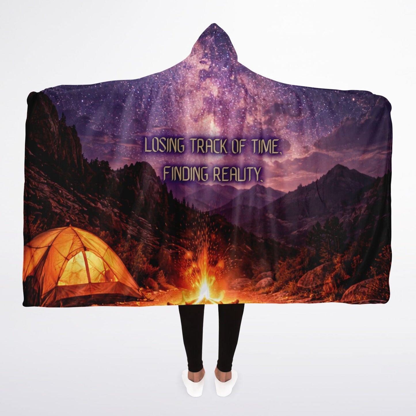 Finding reality - Hooded Blanket