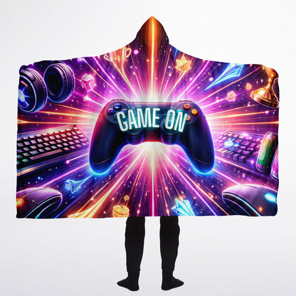Game on - Hooded Blanket