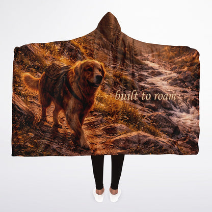 Built to roam - Hooded Blanket