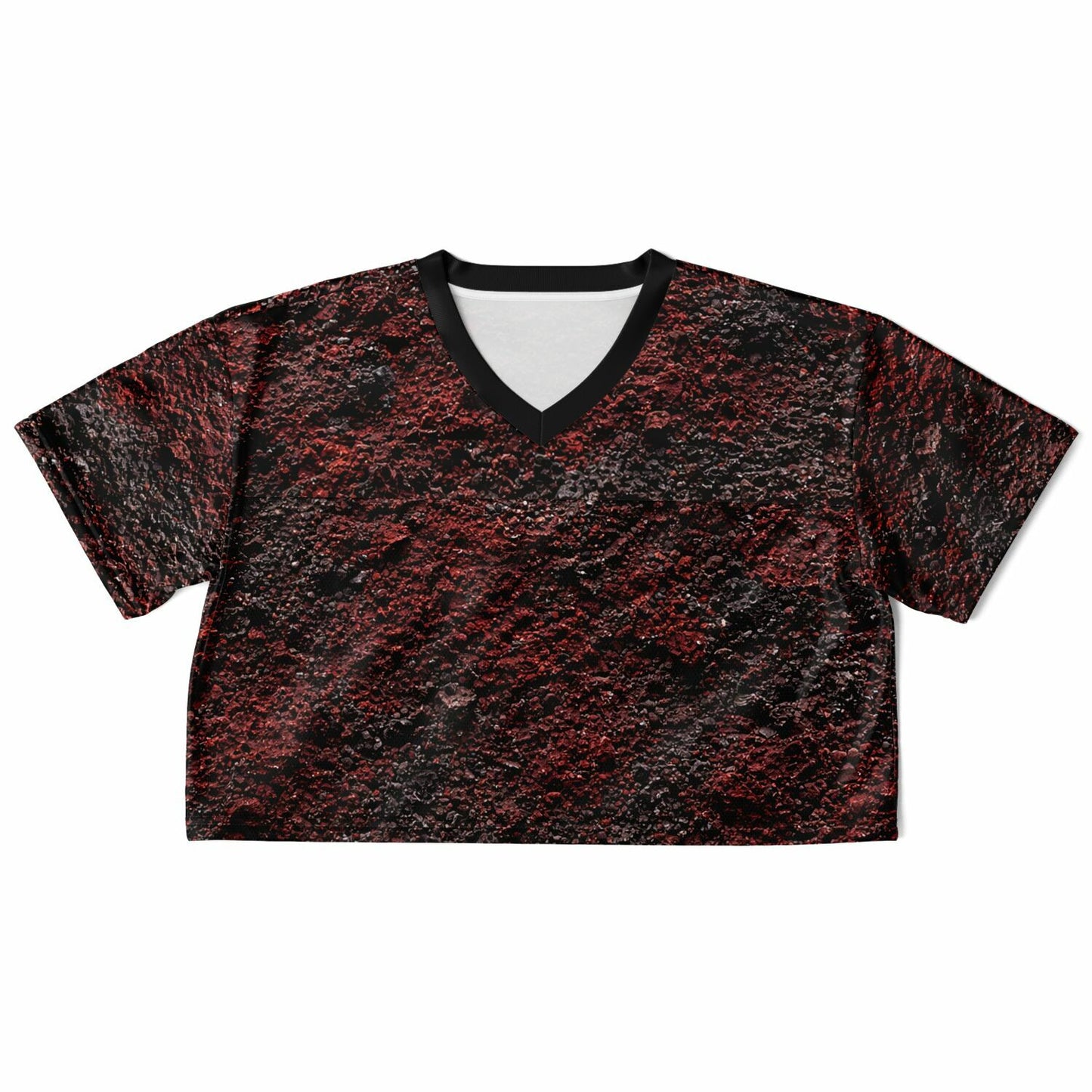 Volcanic Cinder - Athletic Crop Top