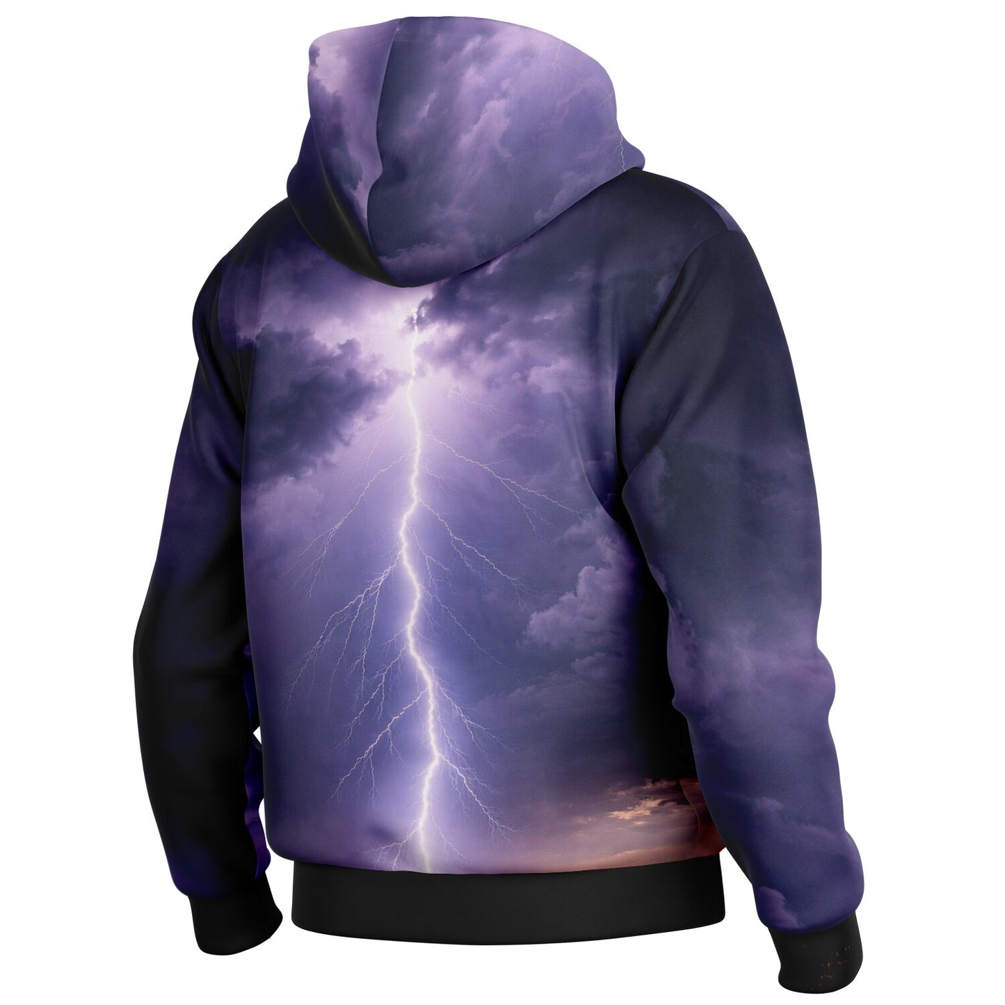 Electric Sky - Button Hoodie