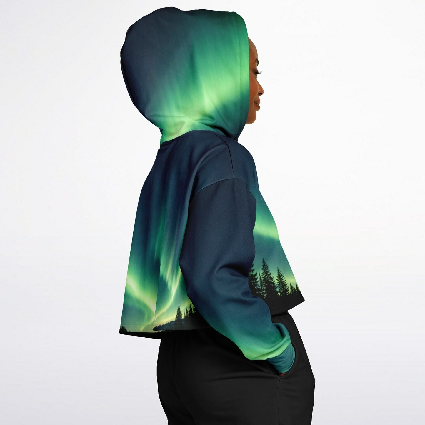 Solar Wind - Crop Hoodie