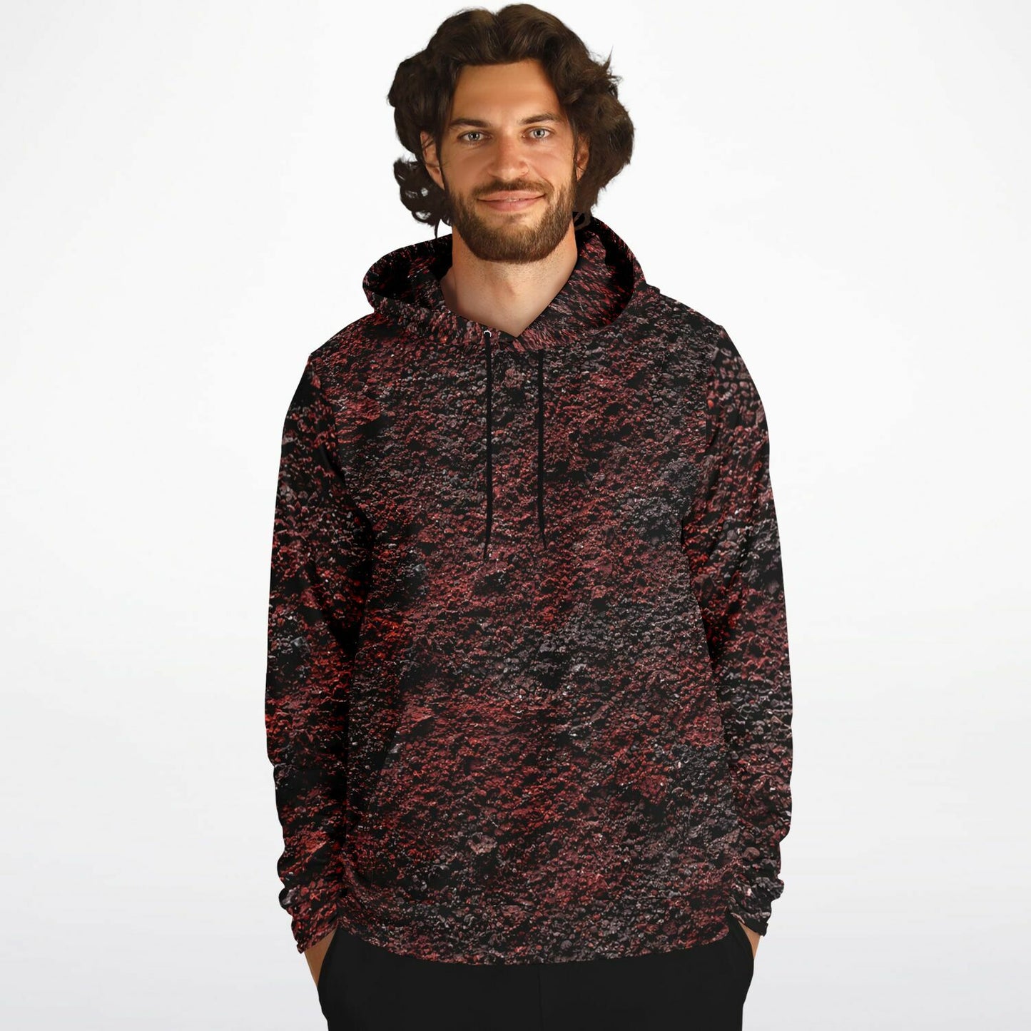 Volcanic Cinder - Athletic Hoodie