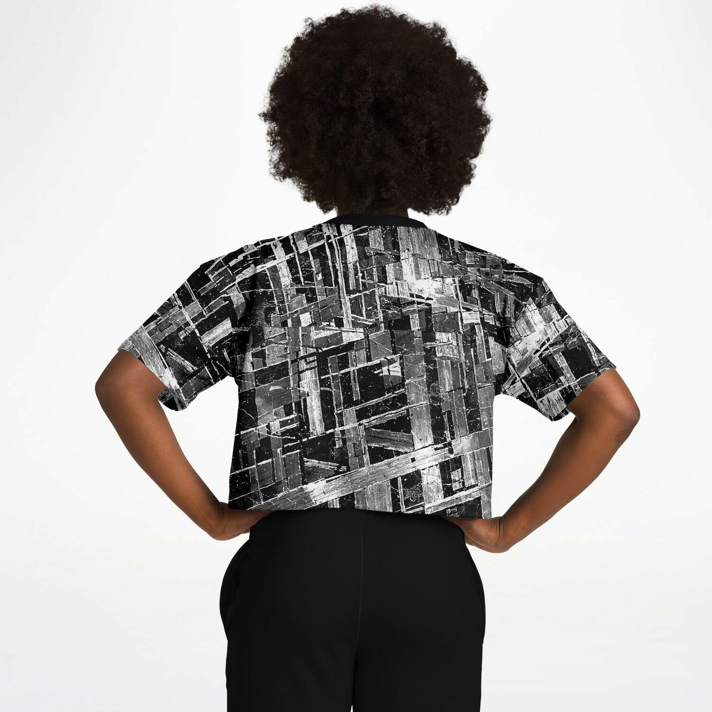 Meteorite Core - Athletic Crop Top